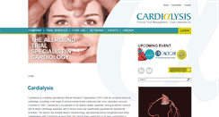Desktop Screenshot of cardialysis.com